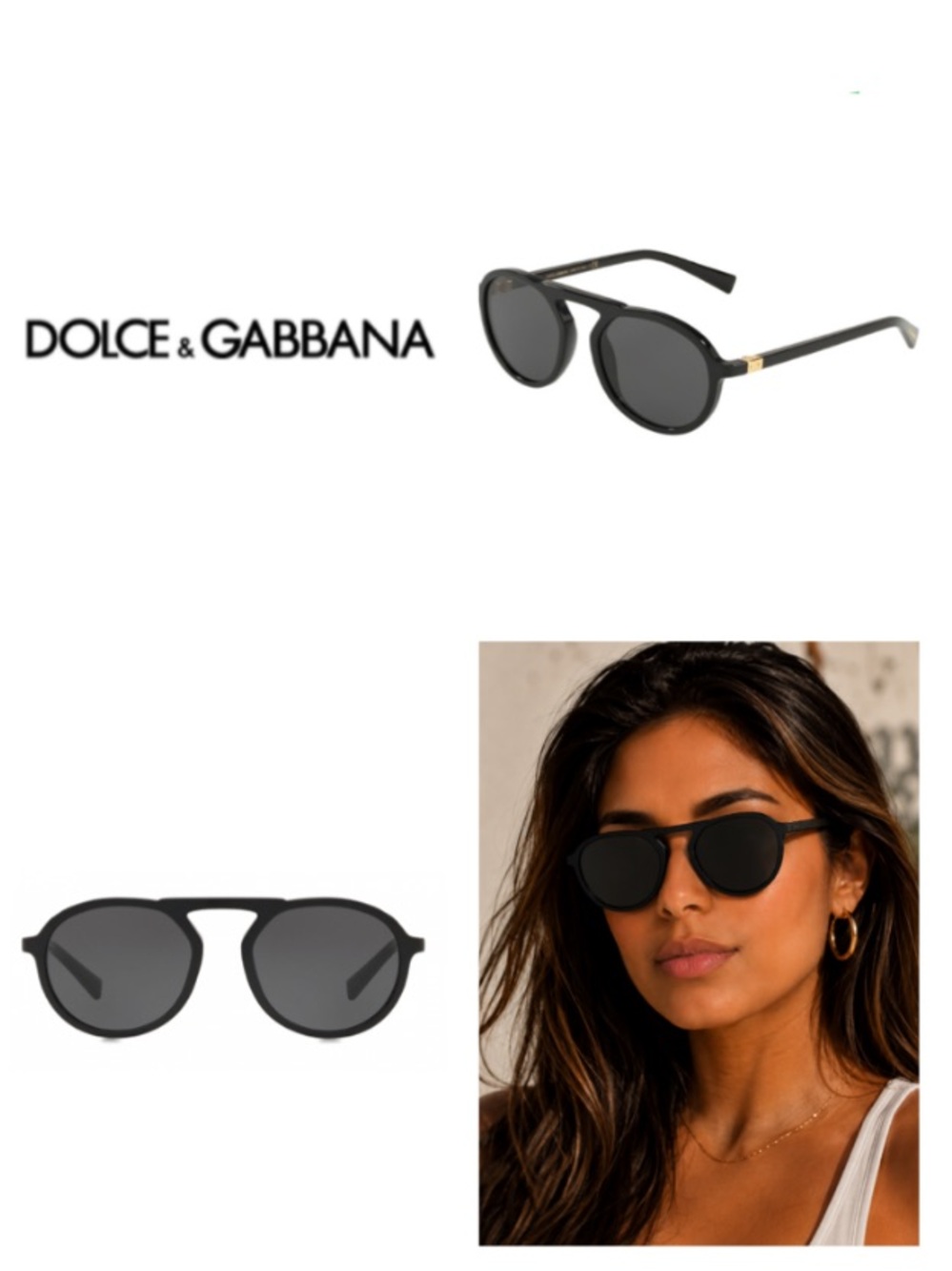 Dolce & Gabbana - DG Secret Sunglasses - Black 4351 - 501/87